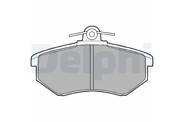 Fren Disk Balata Ön Audi 80 (811/813)(08.1978->)  DELPHI LP424