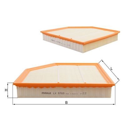Hava Filtresi  BMW 2 Serisi Active Tourer (U06)(2021->)  MAHLE LX 5783