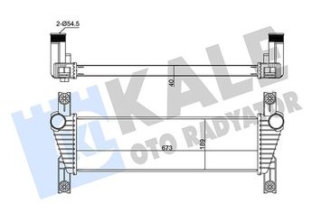 Turbo Radyatörü  ORİS IFR501037  5271339 AB399L440AF 5266887 1721847 1725623 1892733 1936867 1D0113550A 2036401 2040043 2092283 2115759 5245753 AB399L440AB AB399L440AC AB399L440AD AB399L440AE