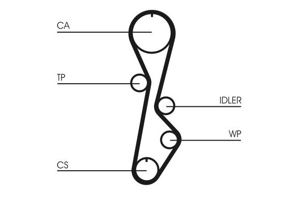 Triger Kayışı  CONTINENTAL CT774