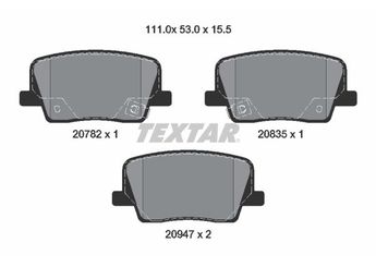 Fren Disk Balata Arka VALEO 670363  48413360B0 48413360D0