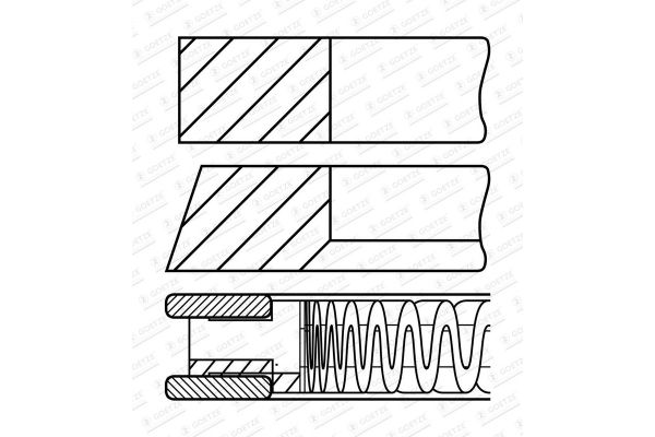Segman (75.50MM-STD)  MOBIS 2304026001