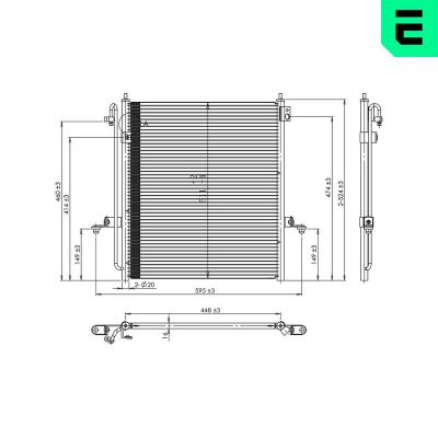 Klima Radyatörü  ERA 667338