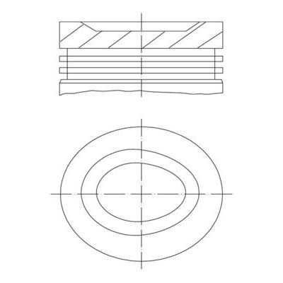 Piston (75.50MM-STD)   KING PISTON 18-4011120