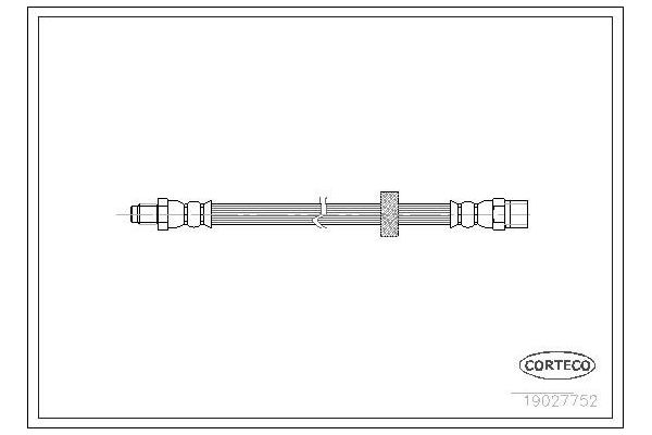 Fren Hortumu Arka Sağ veya Sol MGA 51814