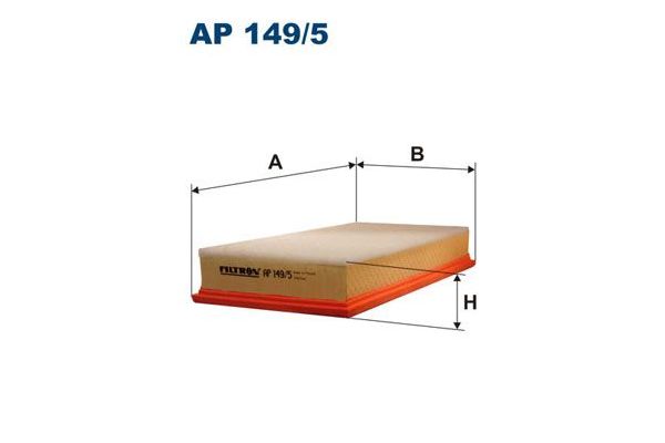 Hava Filtresi  Audi TT Coupe/Roadster (8N3/8N9)(10.1998->)  FILTRON AP 149/5