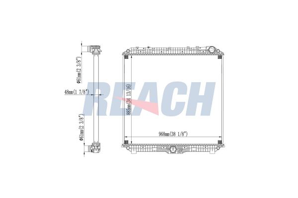 Su Radyatörü  RADISEN RR 627235