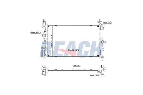 Su Radyatörü  ORİS MSK001034
