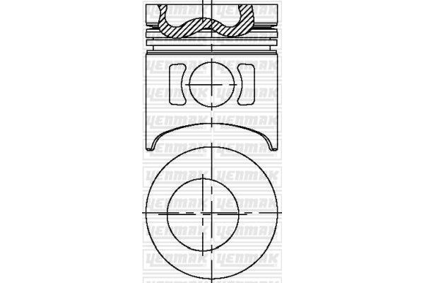 Piston (100.00MM-0.50)  GOETZE 87-71138-050-A