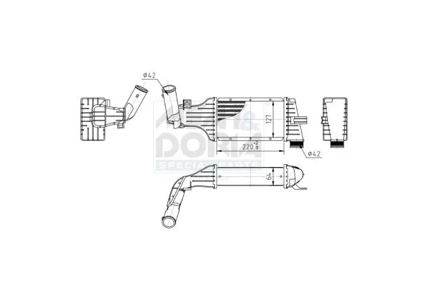 Turbo Radyatörü  ASPART 6TRA1036