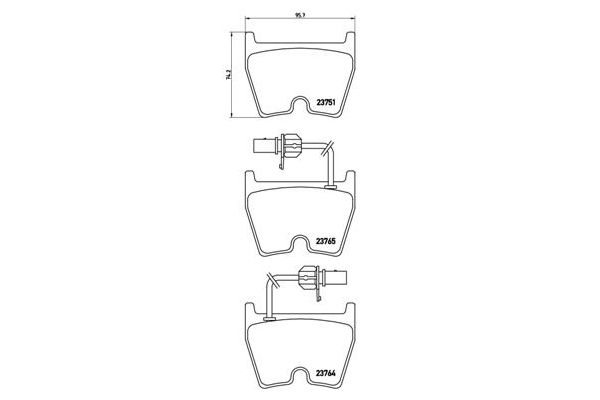 Fren Disk Balata Ön Audi RS 5 Cabriolet (8F)(11.2012->)  BREMBO P 85 078