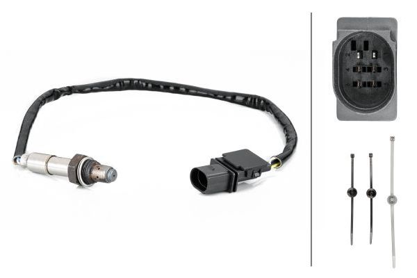 Oksijen (Lambda) Sensörü  Audi A6 Allroad Quattro (4FH)(05.2006->)  HELLA 6PA 358 103-101