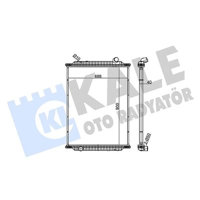 Su Radyatörü  KALE 349460