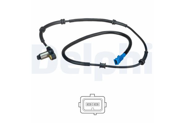 Abs Sensörü Ön Sağ veya Sol Citroen XM Break (07.1994->)  DELPHI SS20491