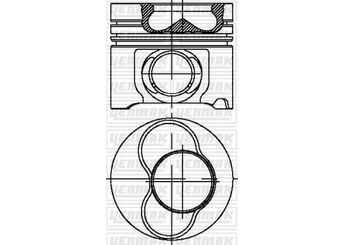 Piston (81.51MM-0.50)  YENMAK 31-04317-050  70107065AK 070107065AK