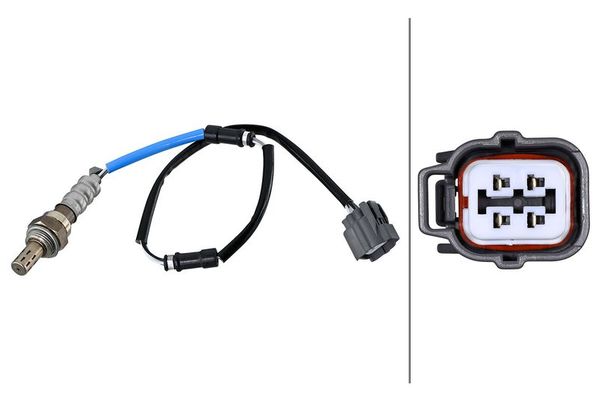 Oksijen (Lambda) Sensörü  Honda Civic Coupe (EM2)(01.2001->)  HELLA 6PA 358 221-591