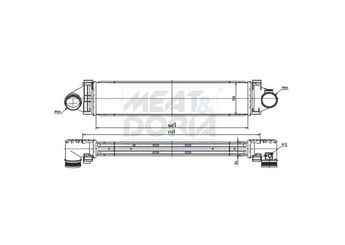 Turbo Radyatörü  RADISEN RI 96561  31280014 1376346 1382884 1748796 1420158 1423959 1429405 1433631 1462995 1541599 1594852 1674066 30723916 6G919L440AC 6G919L440AD 6G919L440AE 6G919L440CB 6G919L440CC 6G919L440CD 6G919L440GA 6G919L440GB 6G919L440GC LR020401 LR031466