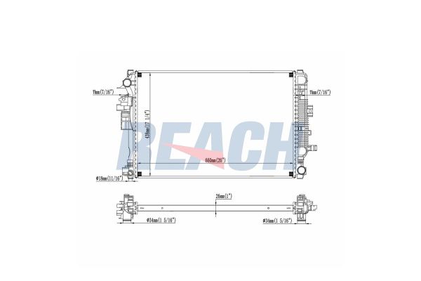 Su Radyatörü  RADISEN RR 633198