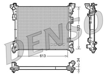 Su Radyatörü  DENSO DRM06006  DRM06006 4677755AA 4677755AF K04677755AE K04677755AA K04677755AF