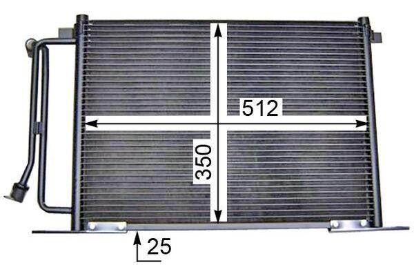 Klima Radyatörü  MAHLE AC 183 000S