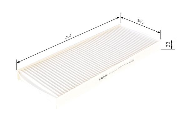 Polen Filtresi  Fiat Ulysse (179)(09.2002->)  BOSCH 1 987 432 091