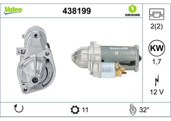 Marş Dinamosu  VALEO 438199  41517001 A0041517001 31515001 0031515001 3151500180 003151500180 41514501 0041514501 41516501 0041516501 0041517001 4151700180 004151700180 A0031515001 A003151500180 A0041514501 A0041516501 A004151700180