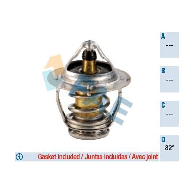 Termostat 82 °C  Toyota Dyna (2001->)  MAHER 18767