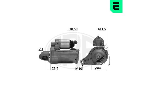 Marş Dinamosu  Jeep Renegade (BU)(2014->)  ERA 221055