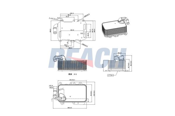 Motor Yağ Soğutucu  Audi A6 Allroad Quattro (4GJ)(09.2014->)  BEHR 8MO 376 778-051