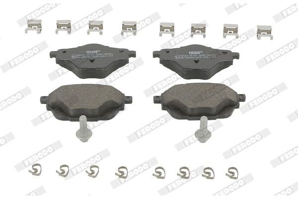 Fren Disk Balata Arka Peugeot 3008 (07.2016->)  PSA ORJINAL 1619791280