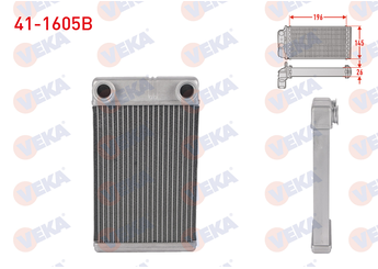 Kalorifer Radyatörü  VEKA 41-1605B  1618446 95018021