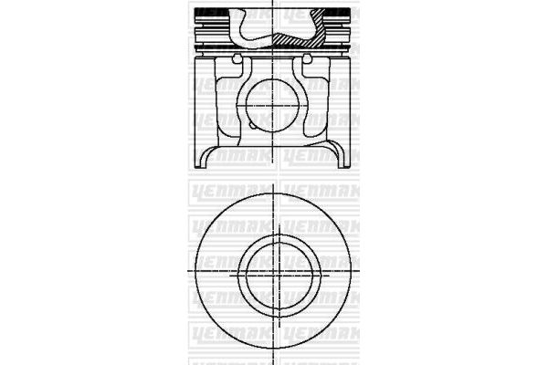 Piston (95.00MM-0.60)   SONNE 222KR05502