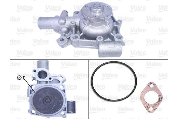 Devirdaim Su Pompası  Opel Arena (1998->)  VALEO 506106