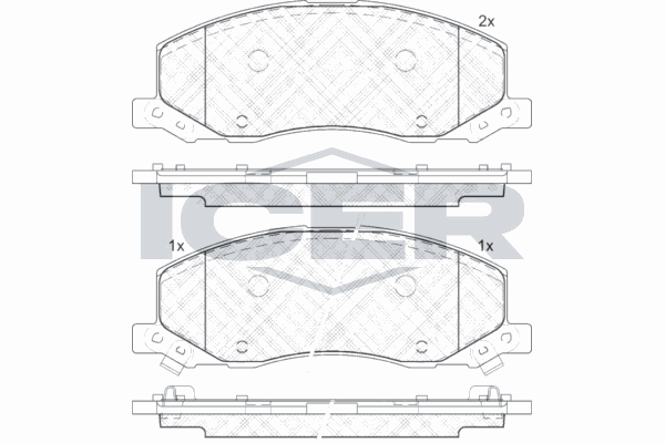 Fren Disk Balata Ön Opel Insignia A (2008->)  OPEL ORJINAL 13237752