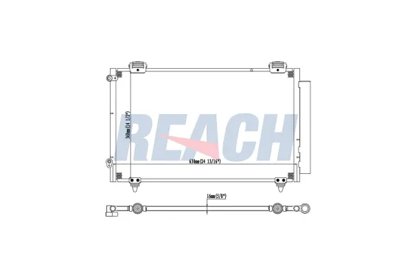 Klima Radyatörü  VEKA 43-4303