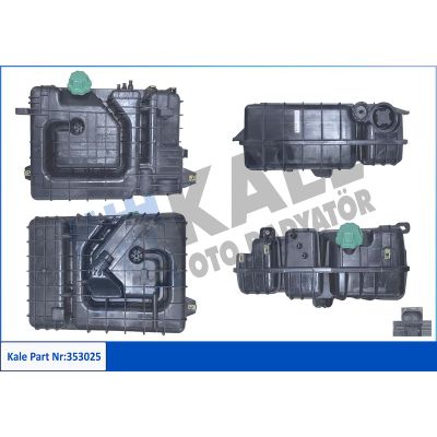 Radyatör Yedek Su Deposu  KALE 353025