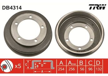 Kampana Arka Sağ veya Sol EUROCRAFT EU F17162-002  1C1W1126AE 1C1W-1126-AE 4095023 4098604 4139994 4146930 4540218