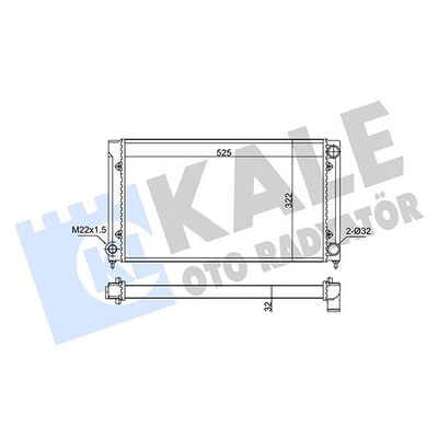 Su Radyatörü  KALE 348275