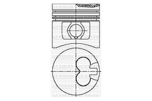 Piston (80.01MM-0.50)  KONEKS 212311