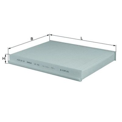 Polen Filtresi  Citroen Xsara Picasso (10.1999->)  MAHLE LA 153