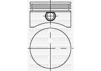 Piston (82.00MM-STD)   YENMAK 31-04855-000  87-72857 87-844100-22