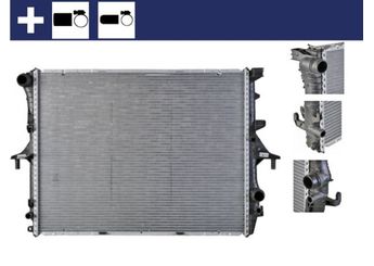 Su Radyatörü  MAHLE CR 568 000S  1300301 1300 301 13266755 13267655 7L6121253 7L6121253C 7L6 121 253