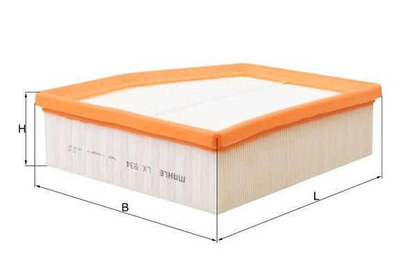 Hava Filtresi  MAHLE LX 934