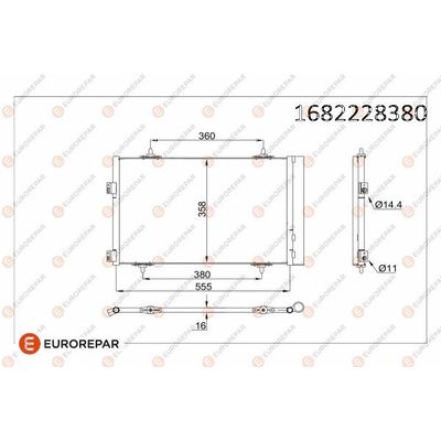 Klima Radyatörü  EUROREPAR 1682228380