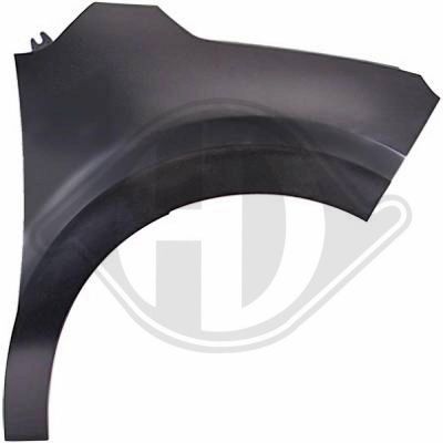 Çamurluk Ön Sağ Citroen C3 (08.2016->)  SIMYI SYCT031G-001R