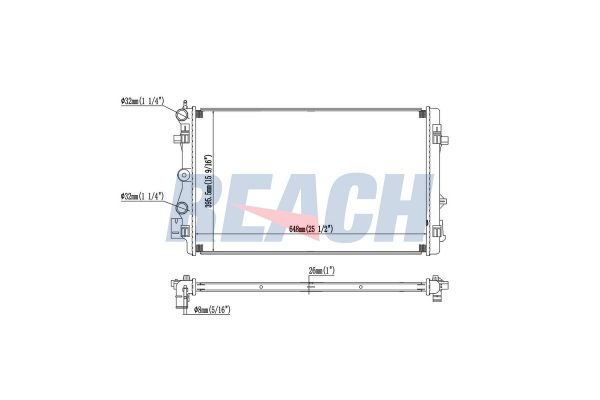 Su Radyatörü  Audi A1 Sportback (8XA)(11.2011->)  MAHLE CR 2081 000P