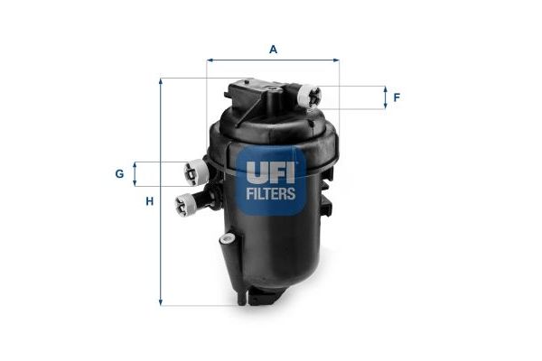 Yakıt Filtresi  UFI 55.084.00