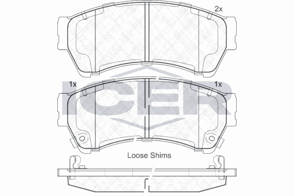 Fren Disk Balata Ön Mazda 6 Sedan (GH)(08.2007->)  AYD 60606A