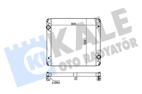 Su Radyatörü  KALE 461300
