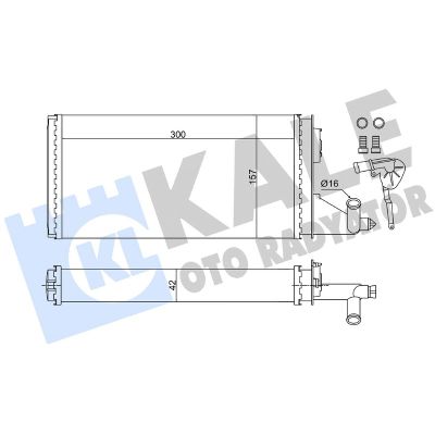 Kalorifer Radyatörü  KALE 347095